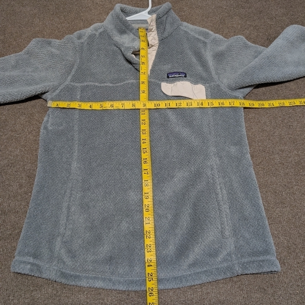 PATAGONIA (Women's Small) Re-Tool Snap Gray Fleece Pullover 25443 - Picture 9 of 9